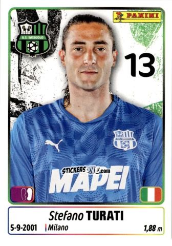 Figurina Stefano Turati - Calciatori 2025-2026 n. 419 - Panini