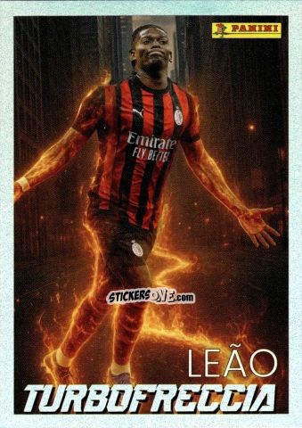 Figurina Rafael Leao (Milan) - Calciatori 2025-2026 n. 502 - Panini