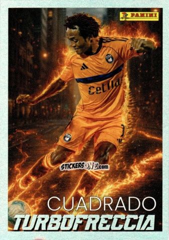 Cromo Juan Cuadrado (Pisa) - Calciatori 2025-2026 n. 504 - Panini