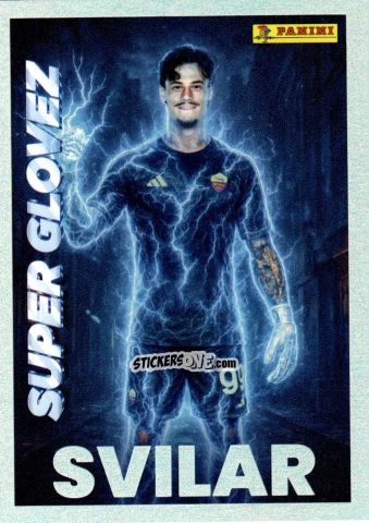 Cromo Mile Svilar (Roma) - Calciatori 2025-2026 n. 520 - Panini