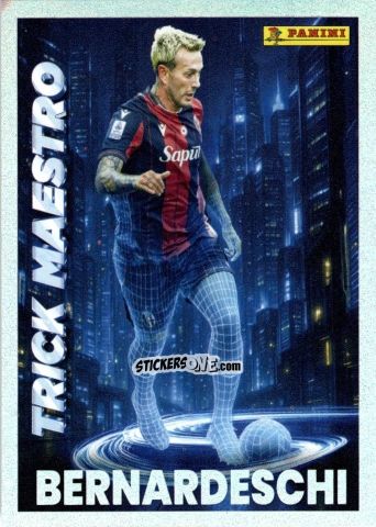 Figurina Federico Bernardeschi (Bologna) - Calciatori 2025-2026 n. 521 - Panini