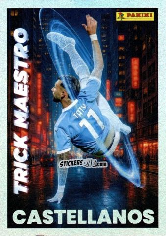 Cromo Valentin Castellanos (Lazio) - Calciatori 2025-2026 n. 525 - Panini