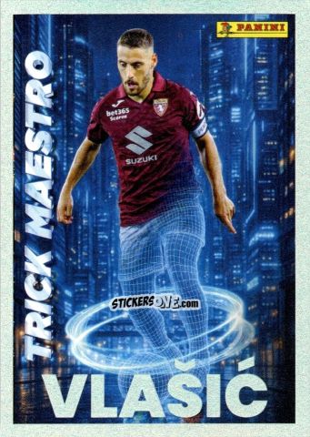 Cromo Nikola Vlasic (Torino) - Calciatori 2025-2026 n. 529 - Panini