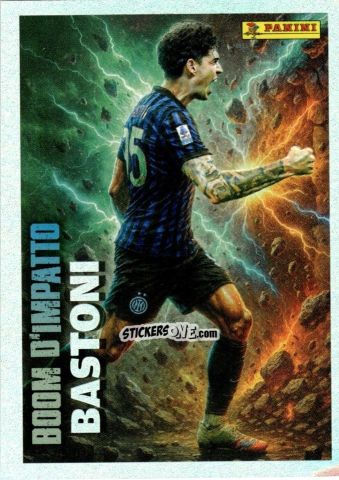 Sticker Alessandro Bastoni (Inter) - Calciatori 2025-2026 n. 533 - Panini