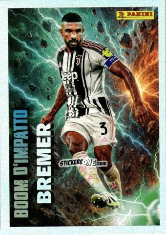 Cromo Bremer (Juventus) - Calciatori 2025-2026 n. 534 - Panini