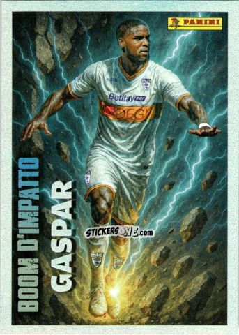Cromo Kialonda Gaspar (Lecce) - Calciatori 2025-2026 n. 535 - Panini