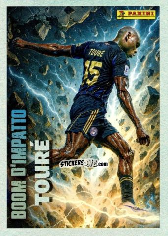Figurina Idrissa Toure' (Pisa)