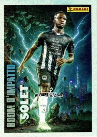 Figurina Oumar Solet (Udinese) - Calciatori 2025-2026 n. 539 - Panini
