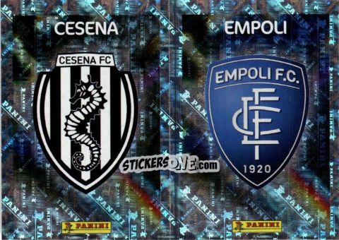 Sticker Cesena / Empoli (Scudetto) - Calciatori 2025-2026 n. 550 - Panini