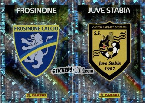 Cromo Frosinone / Juve Stabia (Scudetto) - Calciatori 2025-2026 n. 553 - Panini