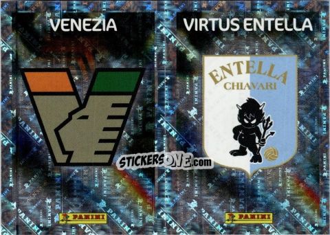 Cromo Venezia / Virtus Entella (Scudetto) - Calciatori 2025-2026 n. 571 - Panini