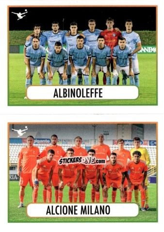 Figurina Albinoleffe / Alcione Milano (Squadra) - Calciatori 2025-2026 n. 575 - Panini