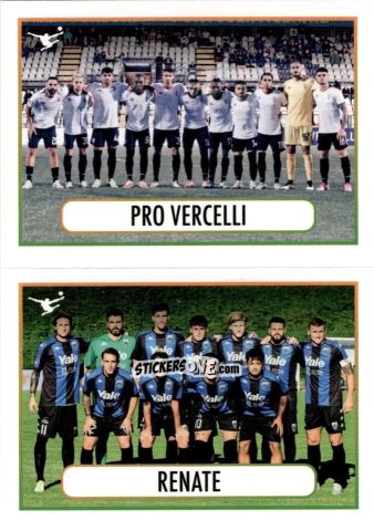 Figurina Pro Vercelli / Renate (Squadra) - Calciatori 2025-2026 n. 585 - Panini