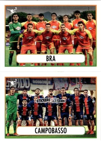 Figurina Bra / Campobasso (Squadra) - Calciatori 2025-2026 n. 591 - Panini