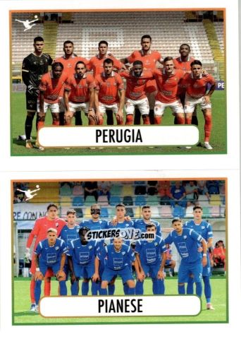 Figurina Perugia / Pianese (Squadra) - Calciatori 2025-2026 n. 597 - Panini