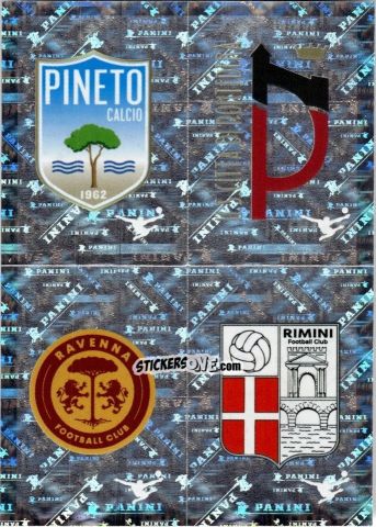 Cromo Pineto / Pontedera / Ravenna / Rimini (Scudetto) - Calciatori 2025-2026 n. 598 - Panini