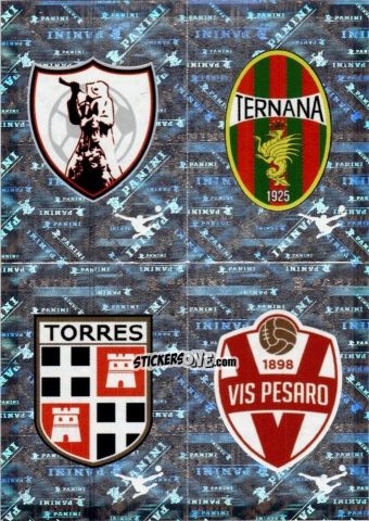 Cromo Sambenedettese / Ternana / Torres / Vis Pesaro (Scudetto) - Calciatori 2025-2026 n. 601 - Panini