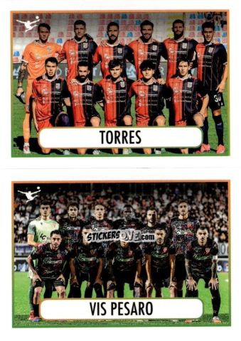 Cromo Torres / Vis Pesaro (Squadra) - Calciatori 2025-2026 n. 603 - Panini