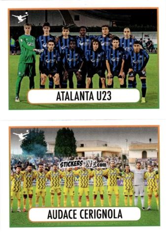Cromo Atalanta U23 / Cerignola (Squadra) - Calciatori 2025-2026 n. 605 - Panini