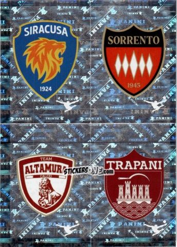 Sticker Siracusa / Sorrento / Altamura / Trapani (Scudetto) - Calciatori 2025-2026 n. 616 - Panini