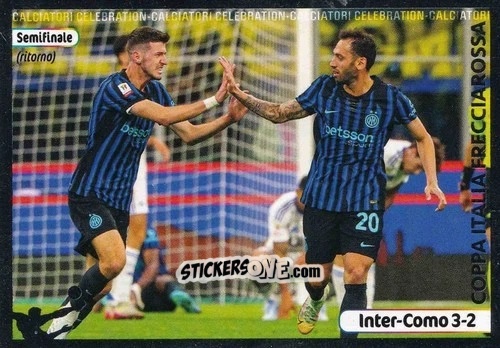 Cromo Esultanza Chalanoglu / Sucic - Calciatori 2025-2026 n. CEL5 - Panini
