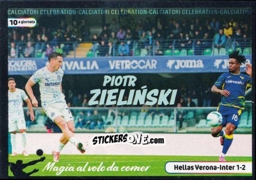 Cromo Piotr Zielinski - Calciatori 2025-2026 n. CEL16 - Panini