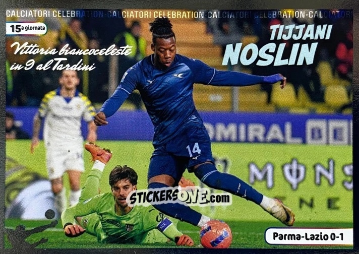 Sticker Tijjani Noslin - Calciatori 2025-2026 n. CEL21 - Panini