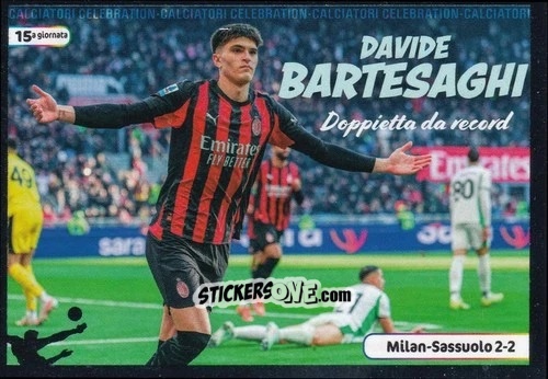 Cromo Davide Bartesaghi - Calciatori 2025-2026 n. CEL22 - Panini