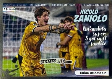 Cromo Nicolò Zaniolo - Calciatori 2025-2026 n. CEL24 - Panini