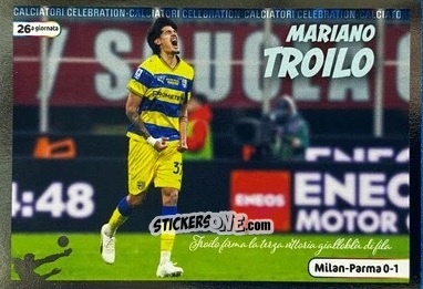 Cromo Mariano Troilo - Calciatori 2025-2026 n. CEL31 - Panini