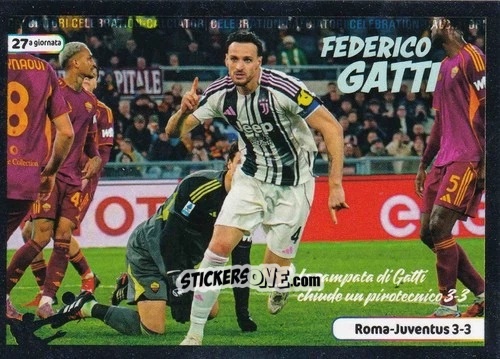 Cromo Federico Gatti - Calciatori 2025-2026 n. CEL32 - Panini