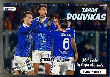 Figurina Tasos Douvikas - Calciatori 2025-2026 n. CEL34 - Panini
