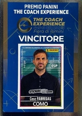 Sticker Cesc Fabregas - Calciatori 2025-2026 n. CEL60 - Panini