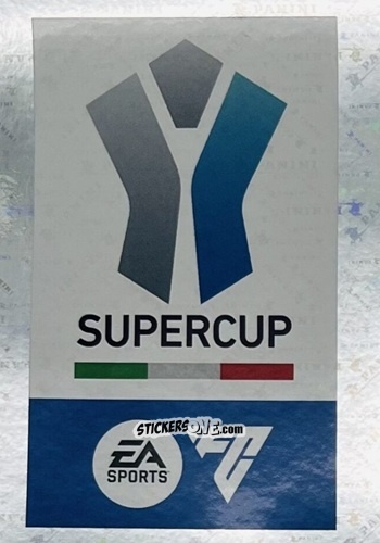 Cromo Logo Supercoppa Easports Fc - Calciatori 2025-2026 n. K1 - Panini