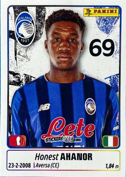 Figurina Honest Ahanor - Calciatori 2025-2026 n. UPG2 - Panini
