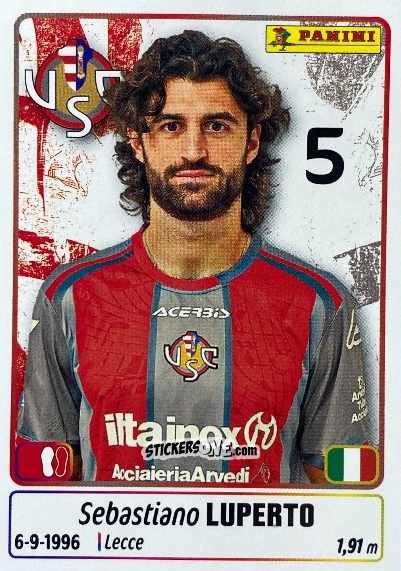 Figurina Sebastiano Luperto - Calciatori 2025-2026 n. UPG17 - Panini