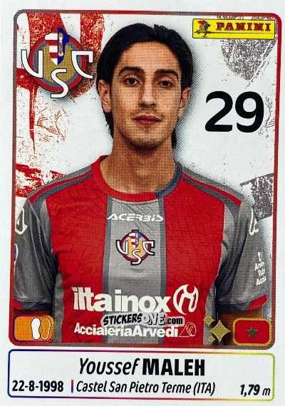 Sticker Youssef Maleh - Calciatori 2025-2026 n. UPG18 - Panini