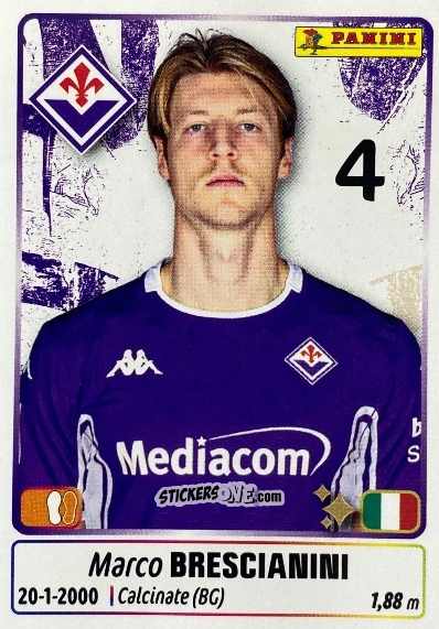 Cromo Marco Brescianini - Calciatori 2025-2026 n. UPG22 - Panini