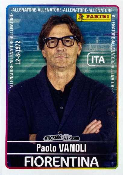 Cromo Paolo Vanoli - Calciatori 2025-2026 n. UPG24 - Panini