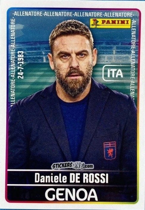 Sticker Daniele De Rossi - Calciatori 2025-2026 n. UPG28 - Panini