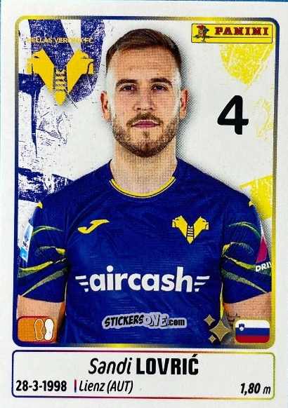 Cromo Sandi Lovric - Calciatori 2025-2026 n. UPG30 - Panini