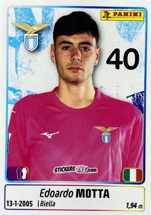 Cromo Edoardo Motta - Calciatori 2025-2026 n. UPG41 - Panini