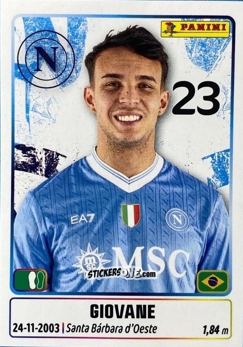 Cromo Giovane - Calciatori 2025-2026 n. UPG56 - Panini