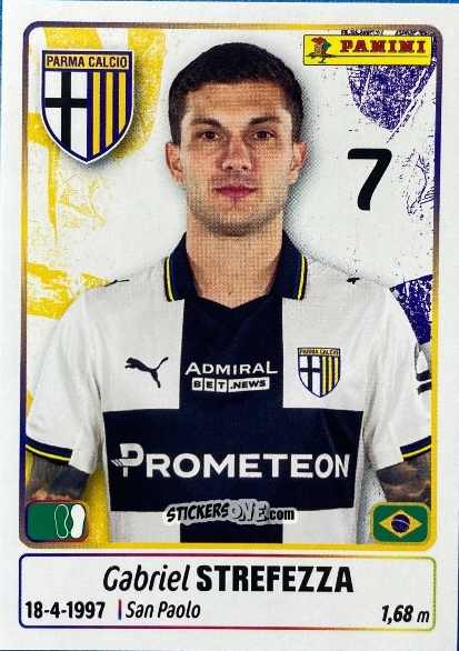 Cromo Gabriel Strefezza - Calciatori 2025-2026 n. UPG59 - Panini