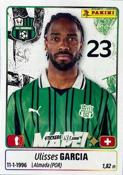 Sticker Ulisses Garcia - Calciatori 2025-2026 n. UPG69 - Panini
