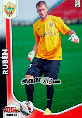 Sticker Rubén - Liga BBVA 2014-2015. Megacracks n. 2 - Panini