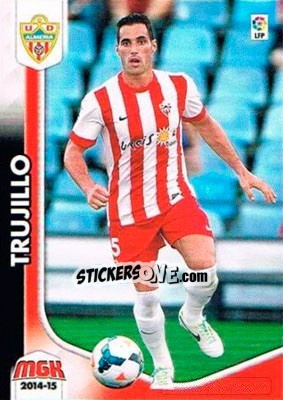 Sticker Trujillo - Liga BBVA 2014-2015. Megacracks - Panini