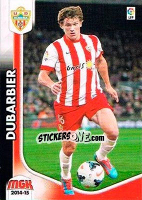 Sticker Dubarbier - Liga BBVA 2014-2015. Megacracks - Panini