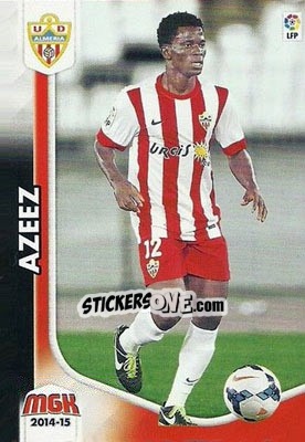 Figurina Azeez - Liga BBVA 2014-2015. Megacracks - Panini