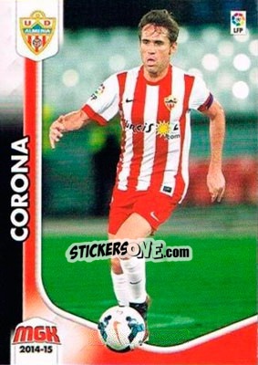 Cromo Corona - Liga BBVA 2014-2015. Megacracks - Panini